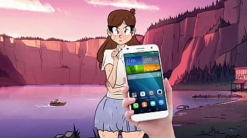 Mabel Pines from Gravity Falls in hentai animation