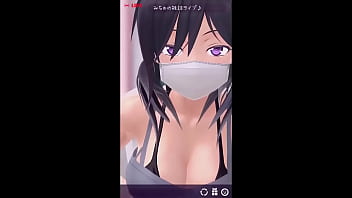 Mitsuki's live stream in hentai and MMD